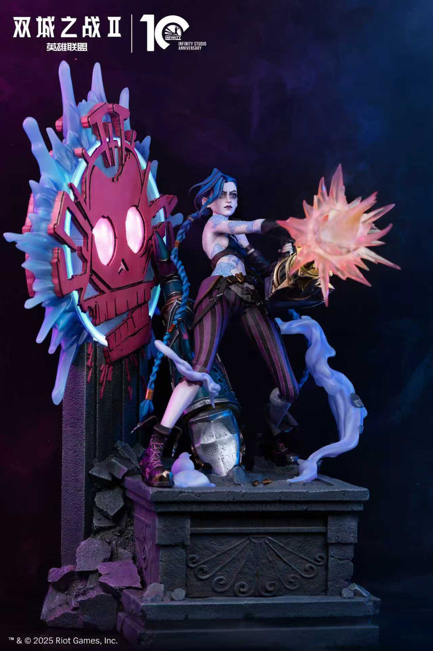 Arcane / League of Legends - Jinx | 1:4 Resin Statue | by Infinity Studio