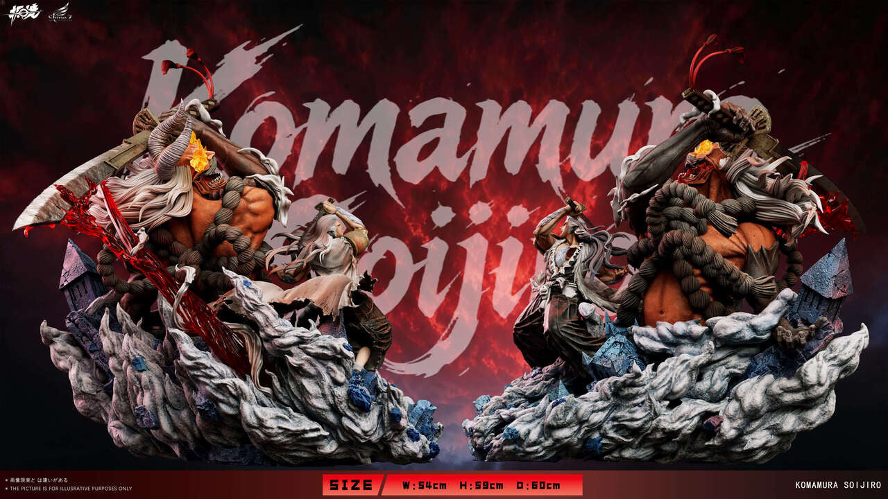 Bleach - Komamura Sajin | 1:9 Resin Statue | by JiJing Studio