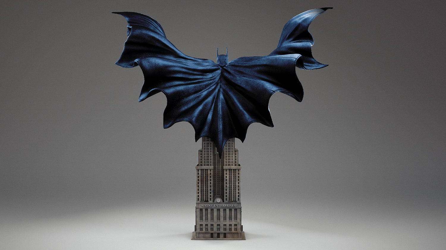 DC Comics - Batman & Wayne Tower | 1:4 Resin Statue | von MFA Collectibles