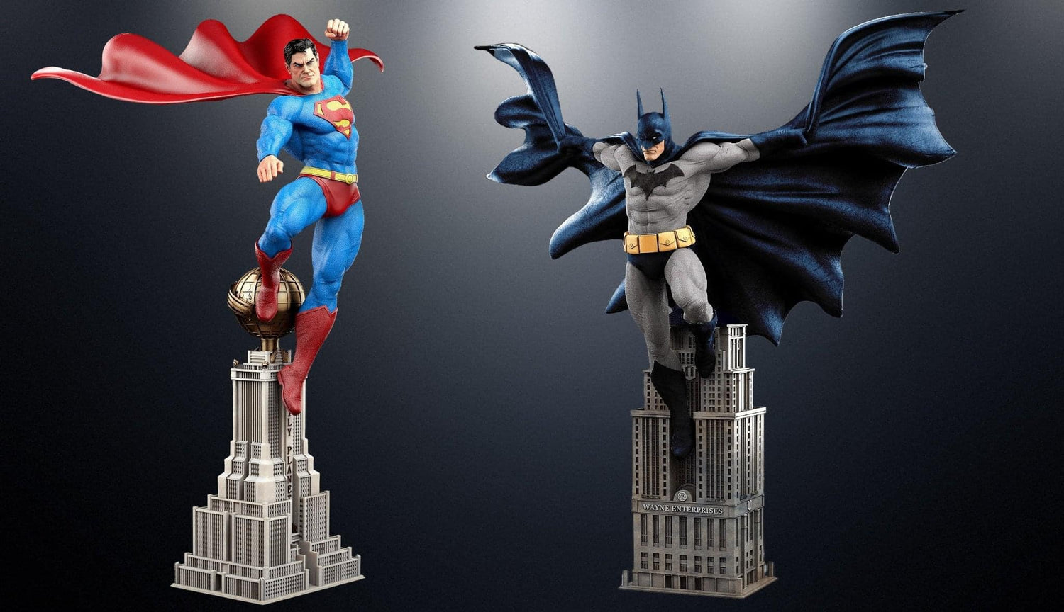 DC Comics - Batman & Wayne Tower | 1:4 Resin Statue | von MFA Collectibles