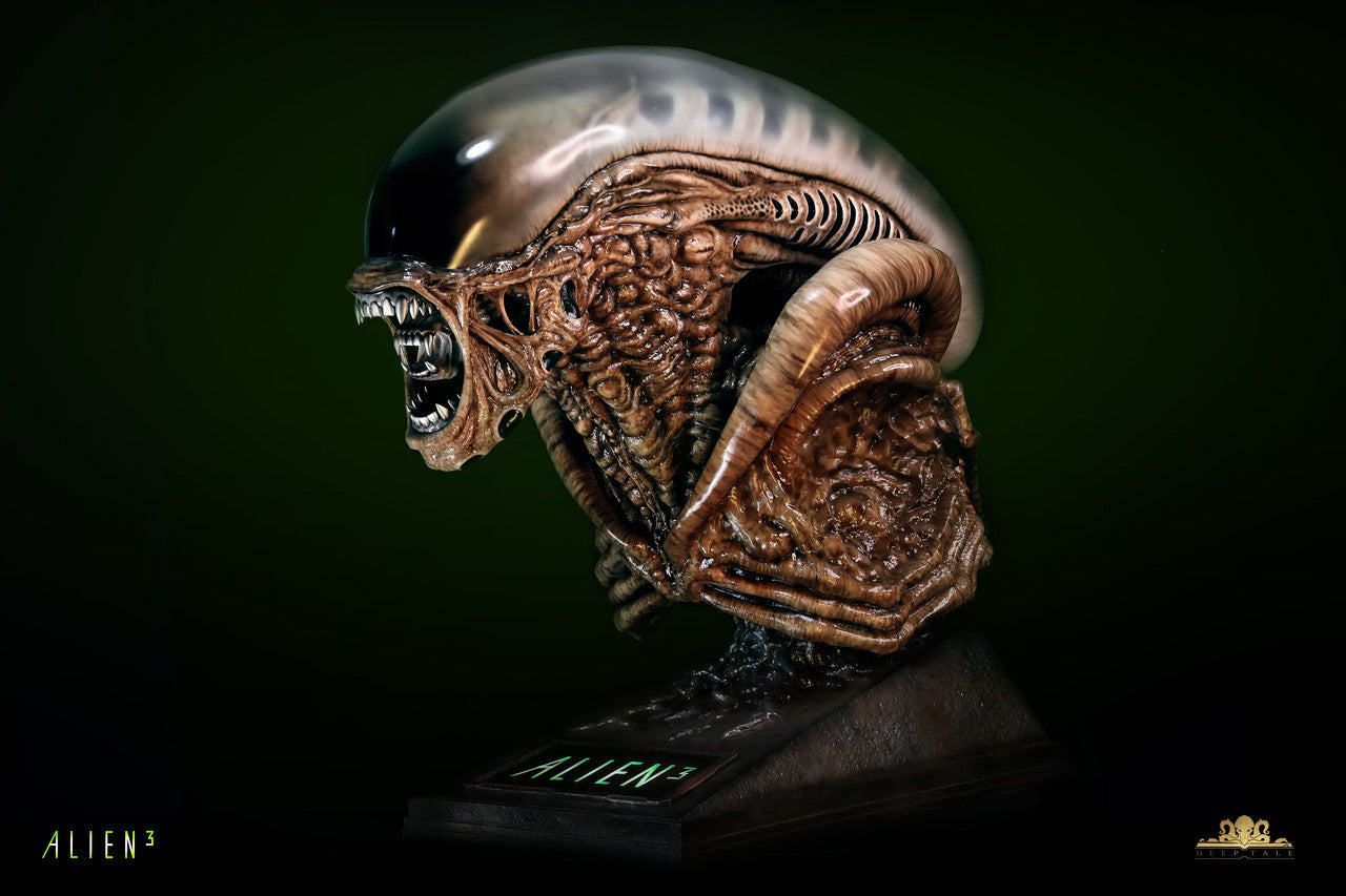 Alien - Dog Alien Bust | 1:1 Resin Statue | by Deep Tale Studio
