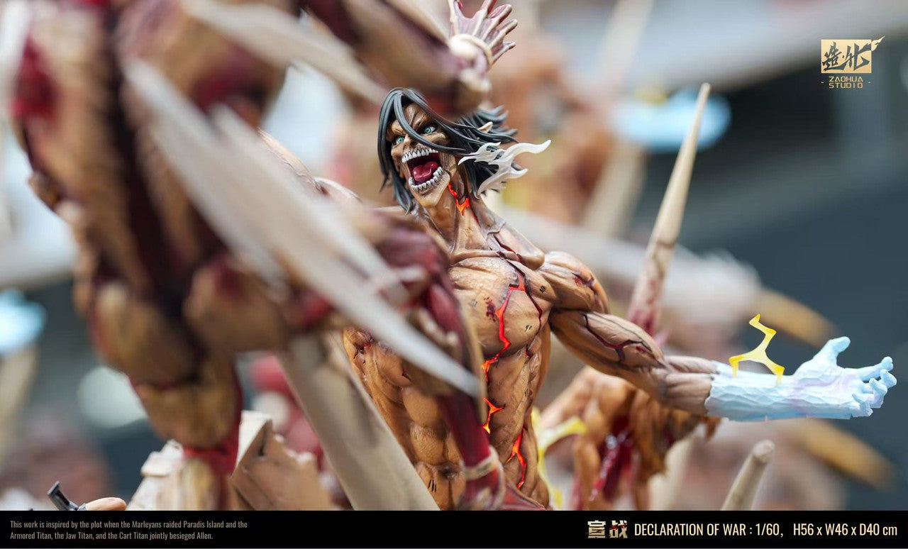 Attack on Titan - Declaration of War | Resin Statue | by ZaoHua