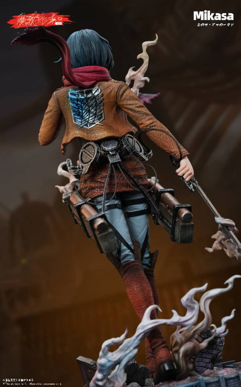 Attack on Titan - Mikasa Ackerman | Resin Statue | by MWZB Studio