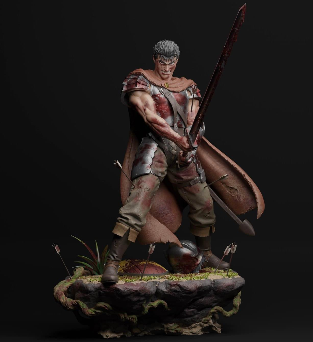 Berserk – Guts & Casca | 1:4 Resin Statue | von Player 1 Studio