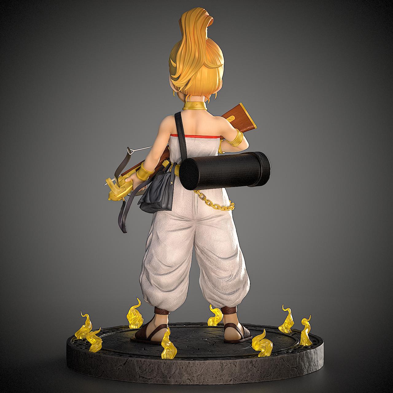 Chrono Trigger - Marle Chrono Trigger | Resin Statue | by Black