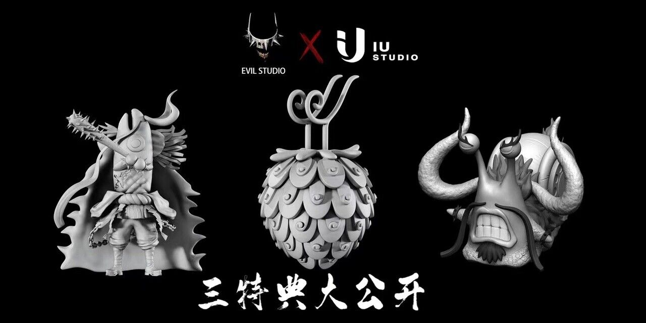 One Piece - Kaido | 1:4 Resin Statue | vom Evil Studio x IU Studio