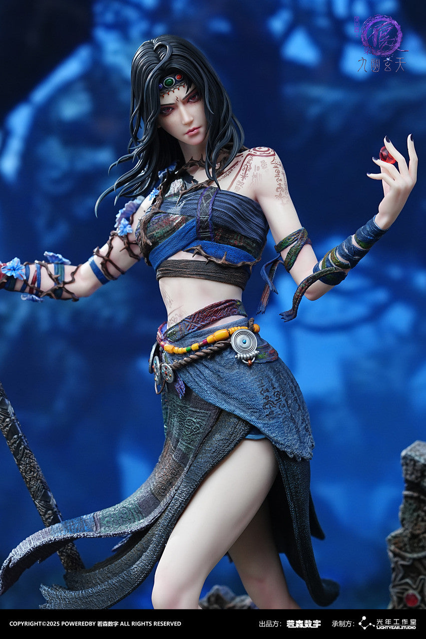 Drawing Jianghu: The Degenerate - Yelu Zhiwu | Resin Statue | by LightYear Studio