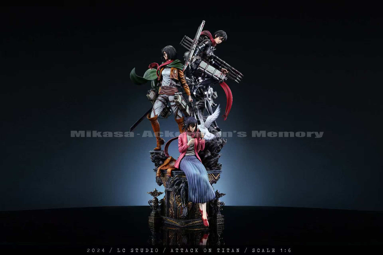 Attack on Titan - Mikasa Memory | 1:6 Resin Statue | by LC Studio
