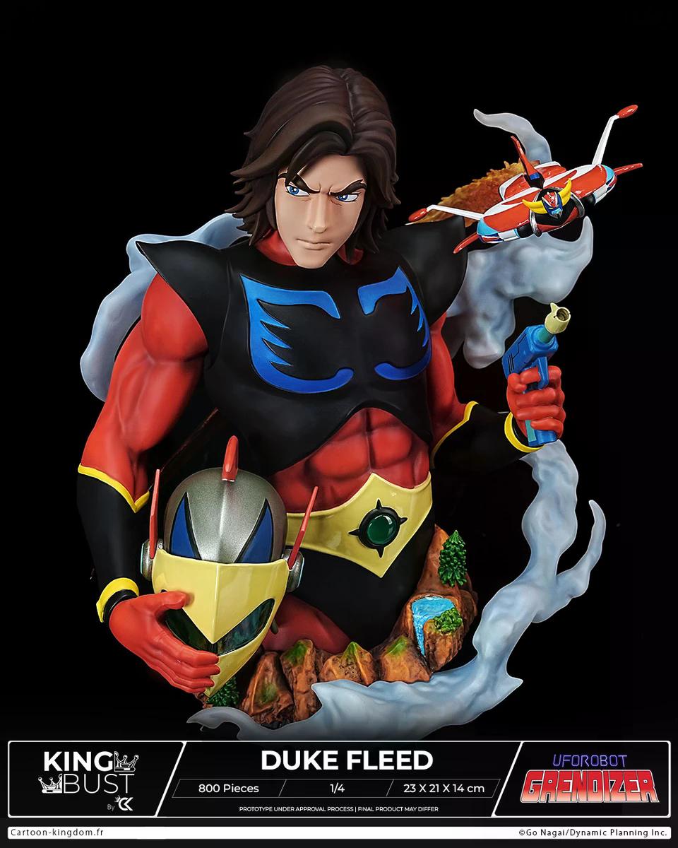 UFO Robot Grendizer - Duke Fleed Bust | 1:4 Resin Statue | by Cartoon Kingdom Studio