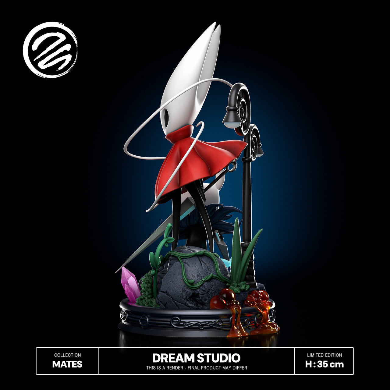 Hollow Knight - Hollow Knight and Hornet | Resin Statue | by Dream Studio