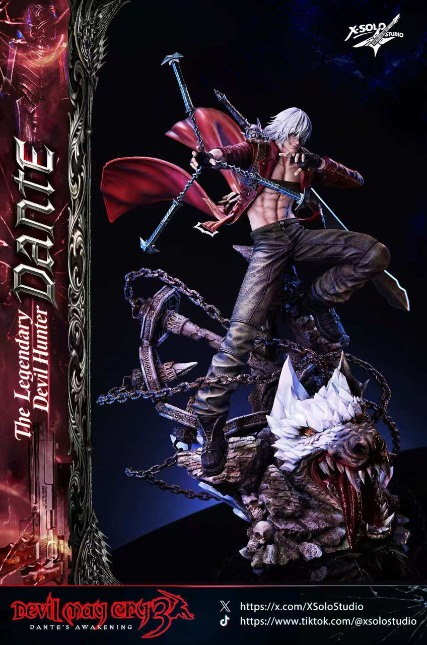 Devil May Cry - Dante | Resin Statue | by X-Solo Studio