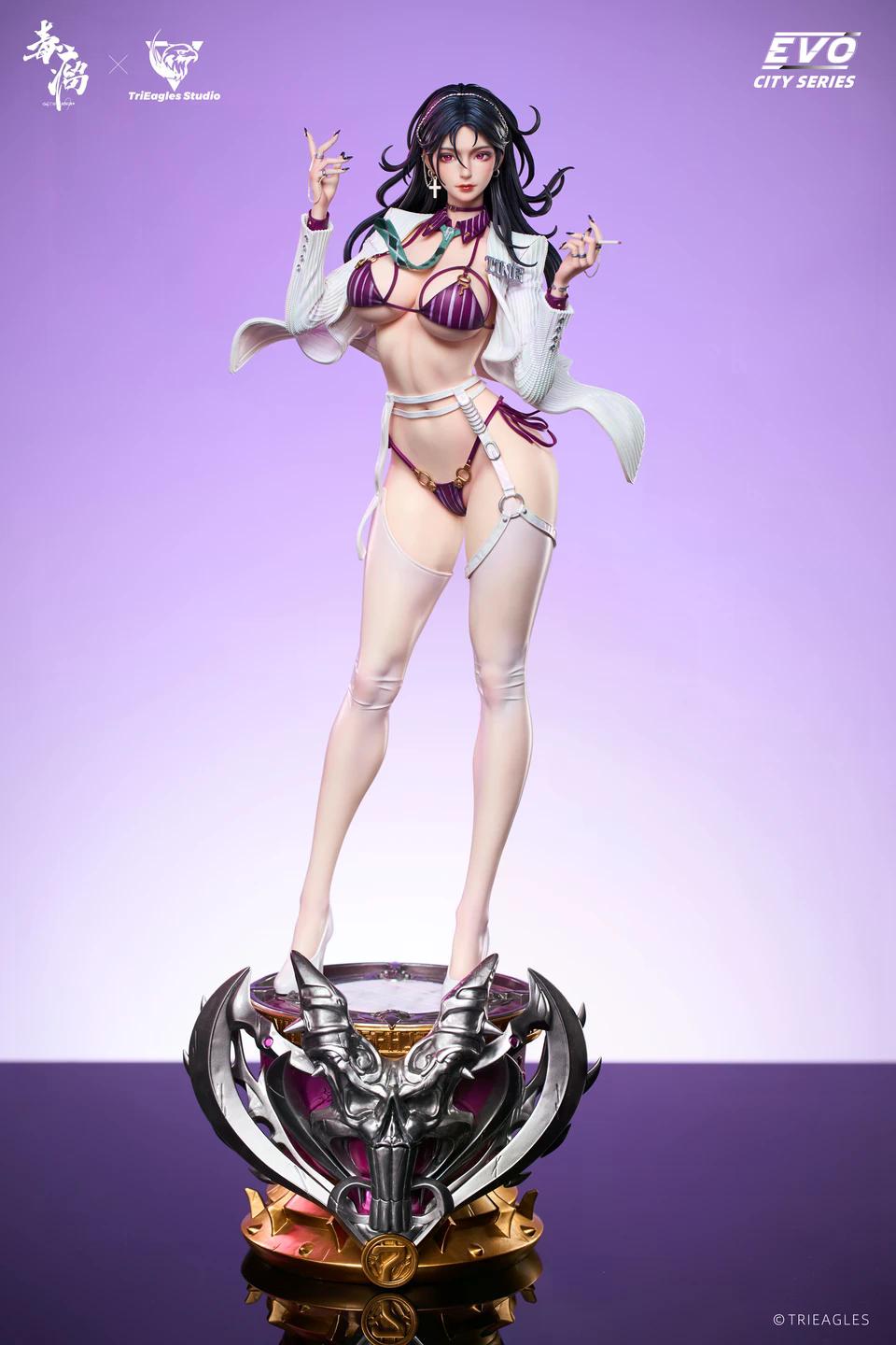 EVO City Series - Suit Thug Ting | 1:4 Resin Statue | by TesEagles Studio