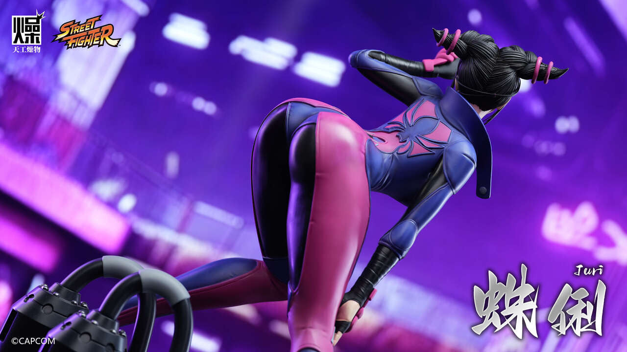 Street Fighter - Juri Licensed | 1:4 Resin Statue | by TGZW Studio