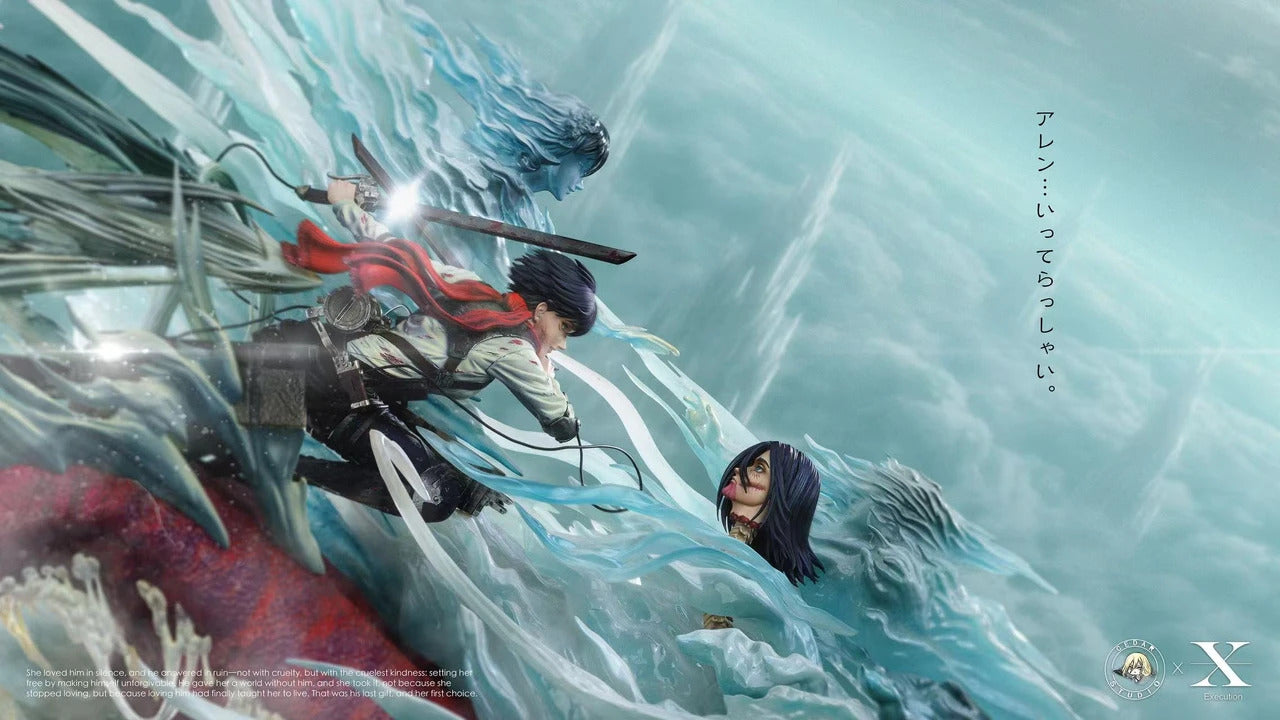 Attack on Titan - Mikasa vs Eren