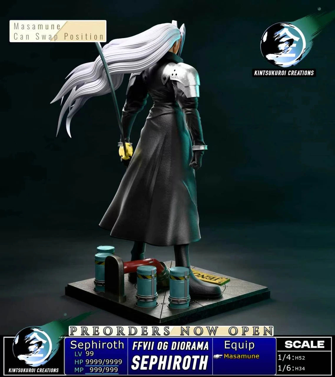 Final Fantasy - FFVII Sephiroth OG