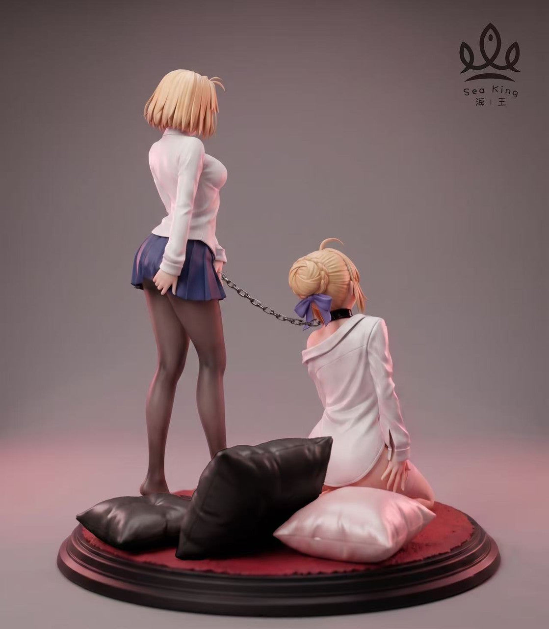 Fate/stay night - Saber & Arcueid | 1:6 Resin Statue | by Sea King Studio
