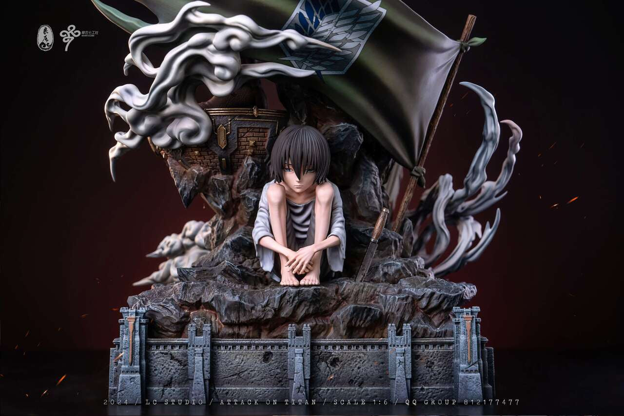 Attack on Titan - Levi Ackerman Diorama | 1:6 Resin Statue | by LC Studio