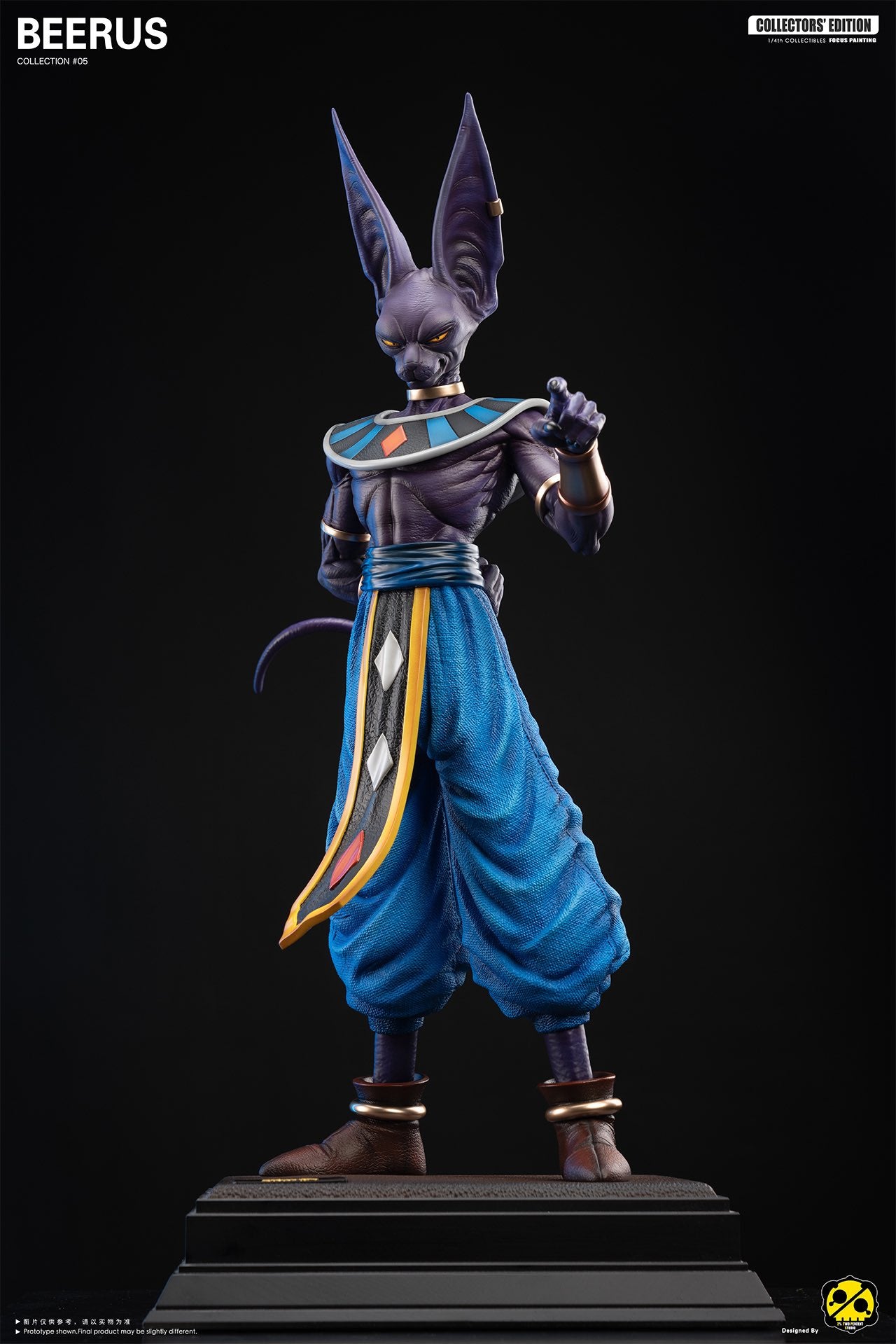 Dragon Ball - Beerus | 1:1 Resin Statue | von 2% Studio