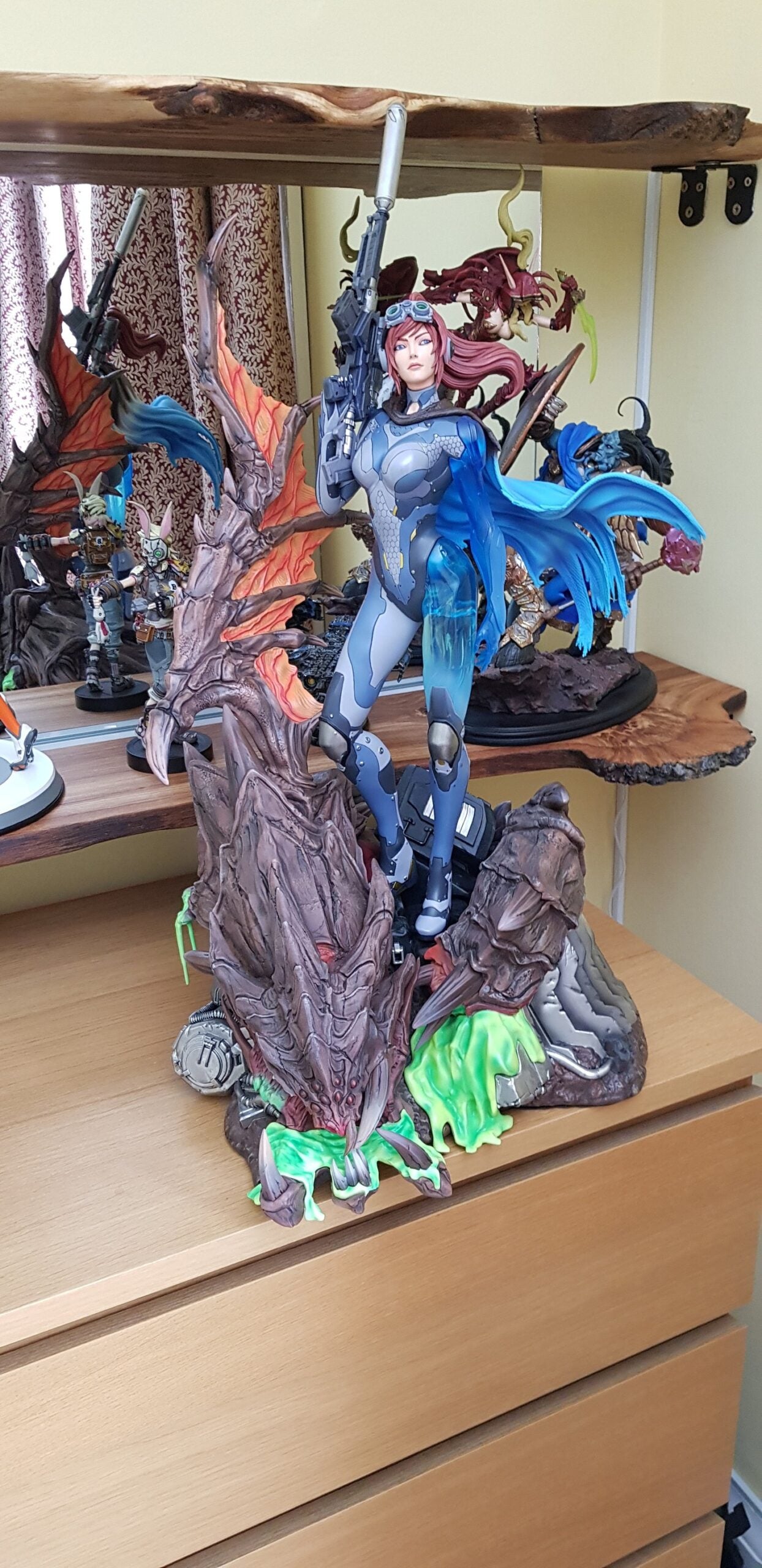 Starcraft - Sarah Kerrigan (als Ghost) | 1:4 Resin Statue | von Windseeker Studios