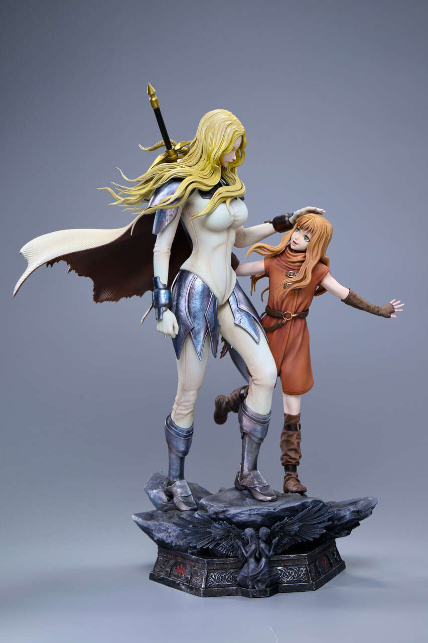 Claymore - Teresa & Clare | 1:4 Resin Statue | by AT & BIHS Studio