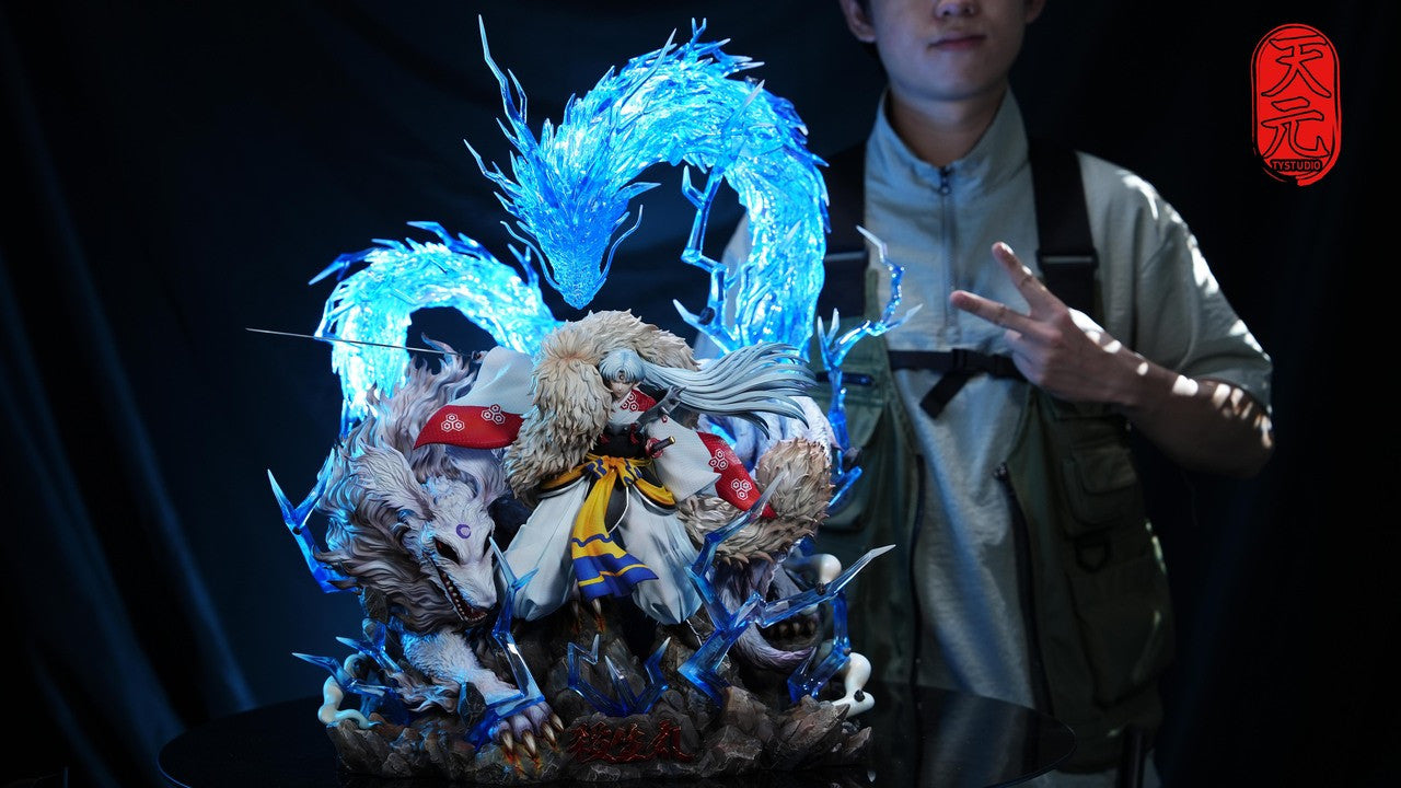 InuYasha - Sesshomaru Dragon Strike | 1:6 Resin Statue | by TY Studio