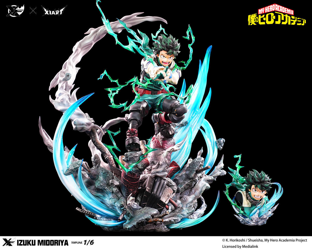 My Hero Academia - Izuku Midoriya | 1:6 Resin Statue | by XFire & X1ART Studio
