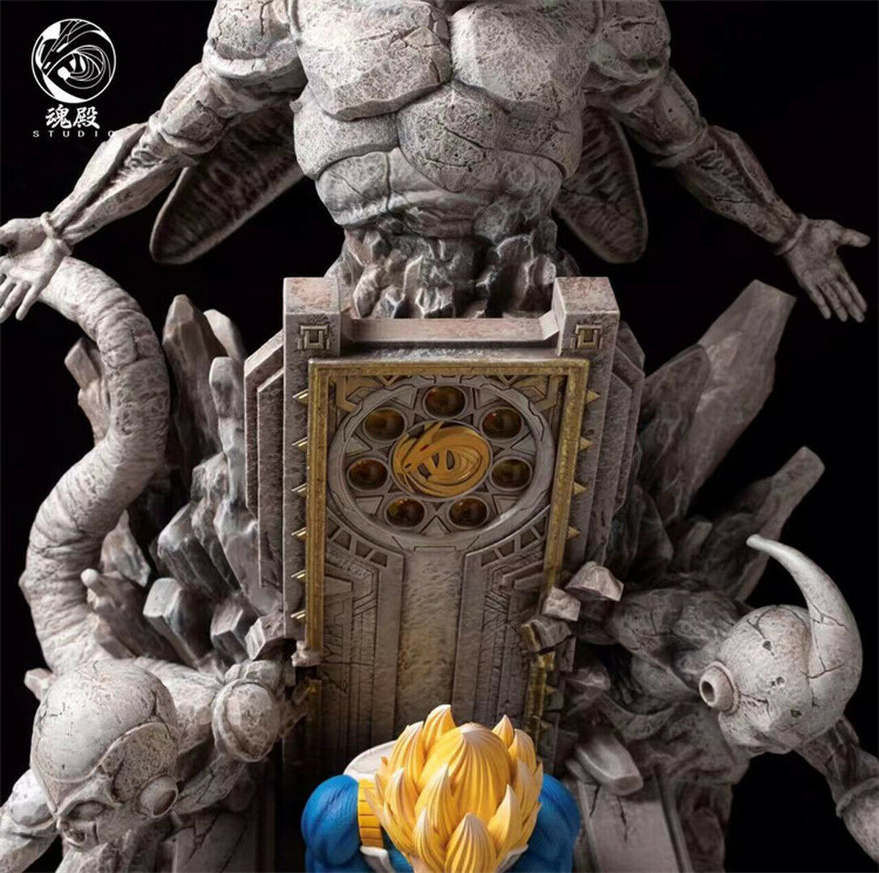 Dragon Ball Z - Vegeta on Throne | 1:4 Resin Statue | von HunDian Studio