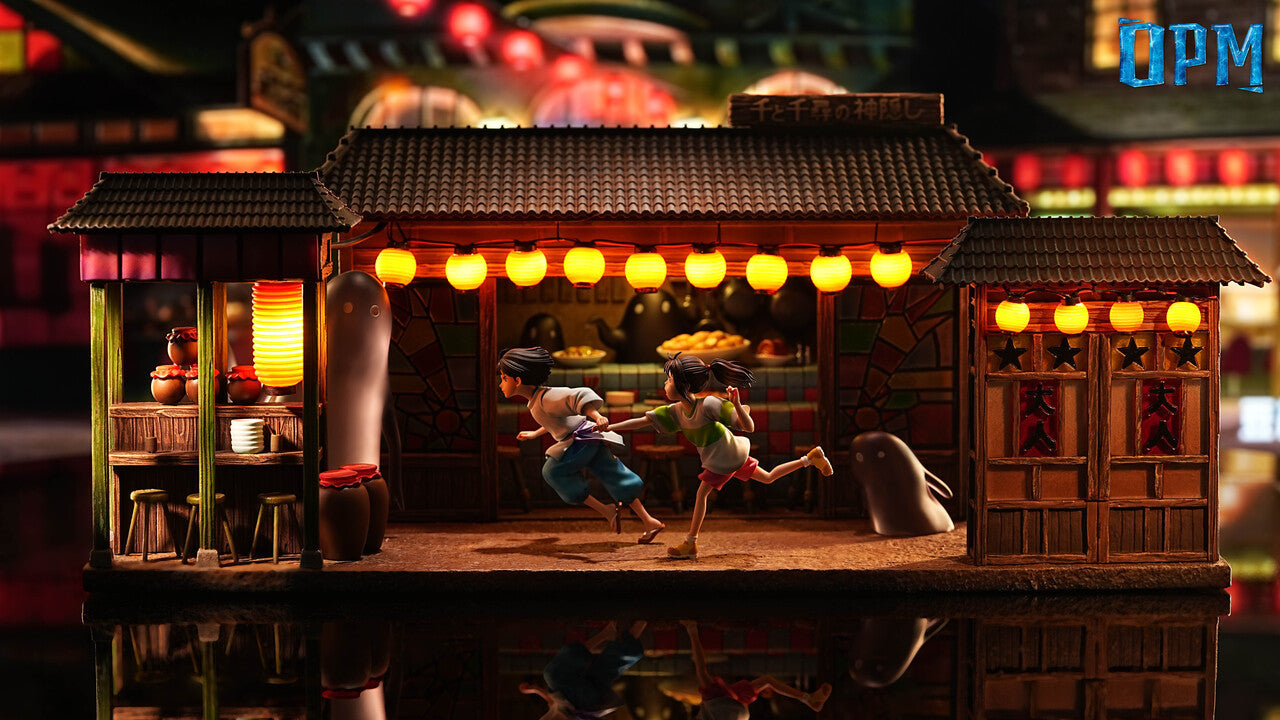 Spirited Away - Chihiro Ogino & Haku | 1:6 Resin Statue | by OPM Studio