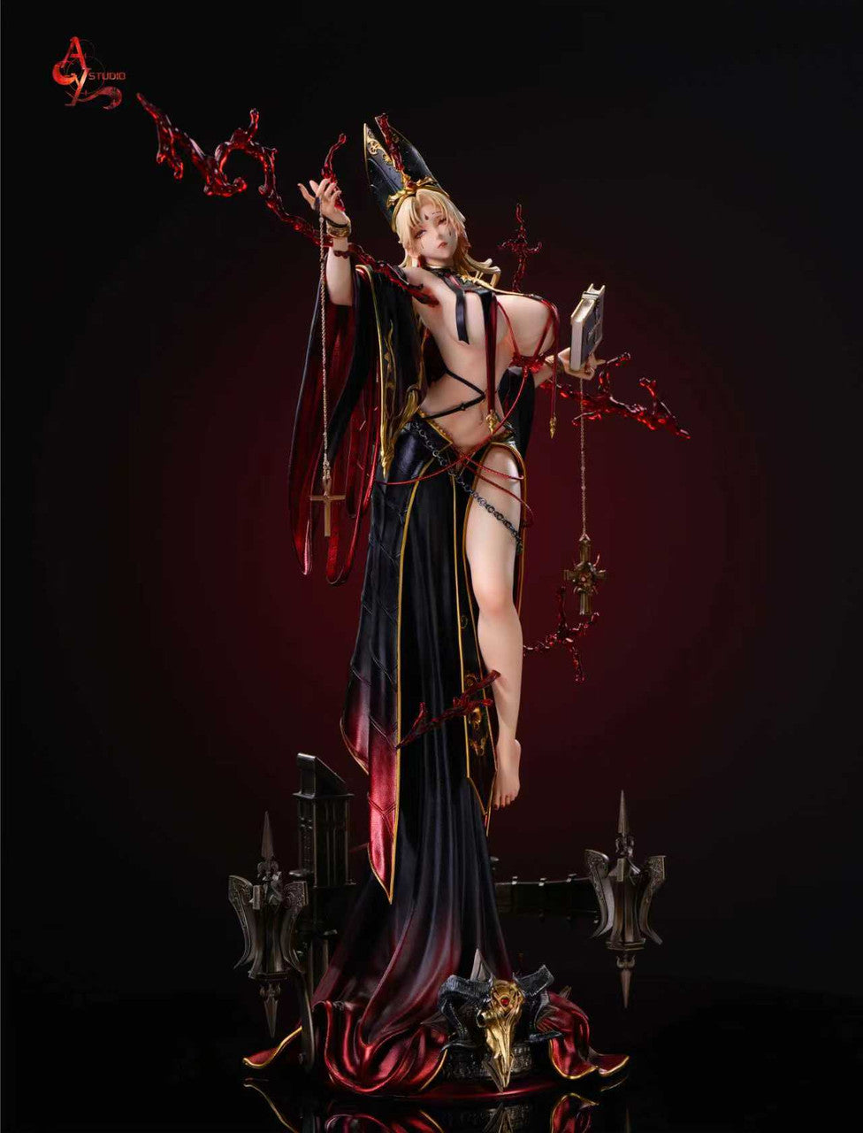 Dark Vatican Pope | 1:4 Resin Statue | by ACY Studio