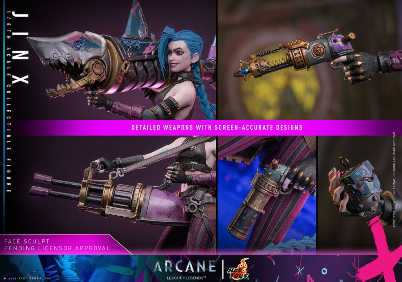 Arcane/League of Legends - Jinx | 1:6 Action Figure | by Hot Toys