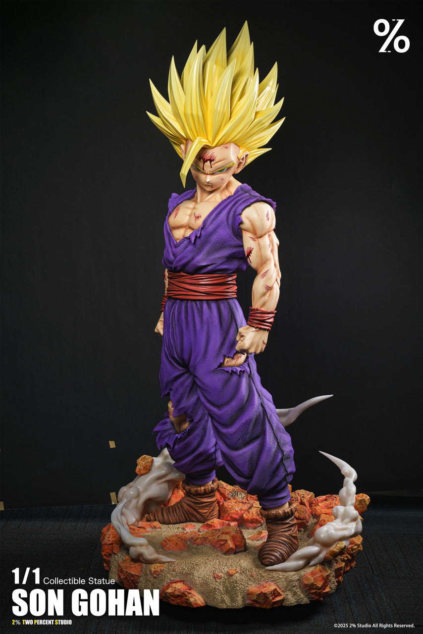 コミック・アニメ Dragon Ball Son Gohan Figure Approx 45cm Dragon Ball - Son Gohan | 1:1 Resin Statue | by 2% Studio