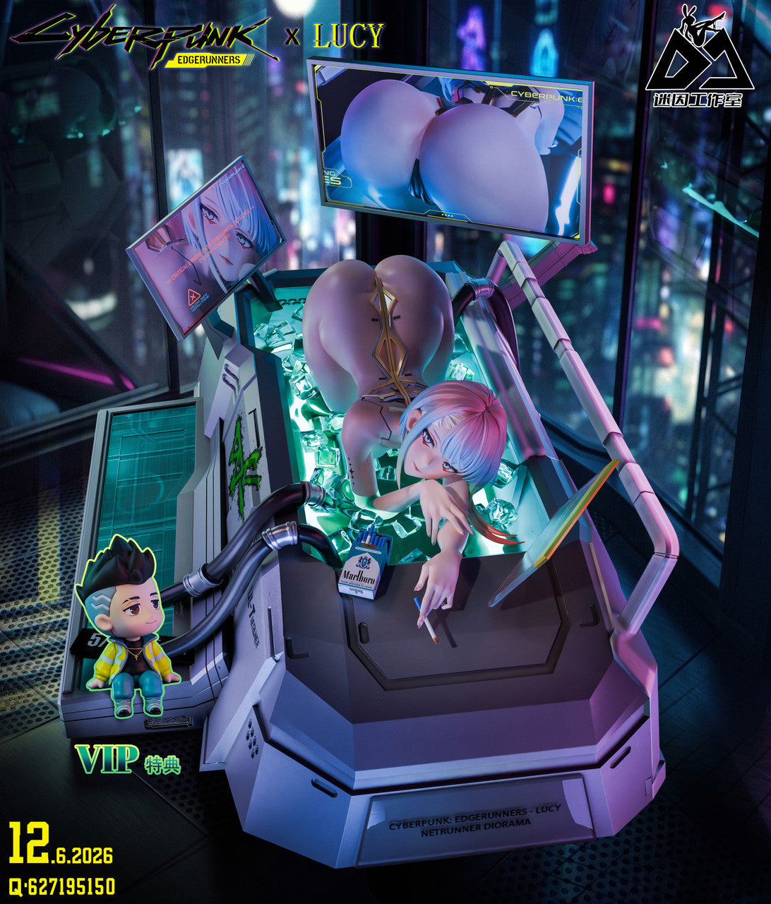 Cyberpunk - Lucy | 1:6 Resin Statue | by MiYin Studio