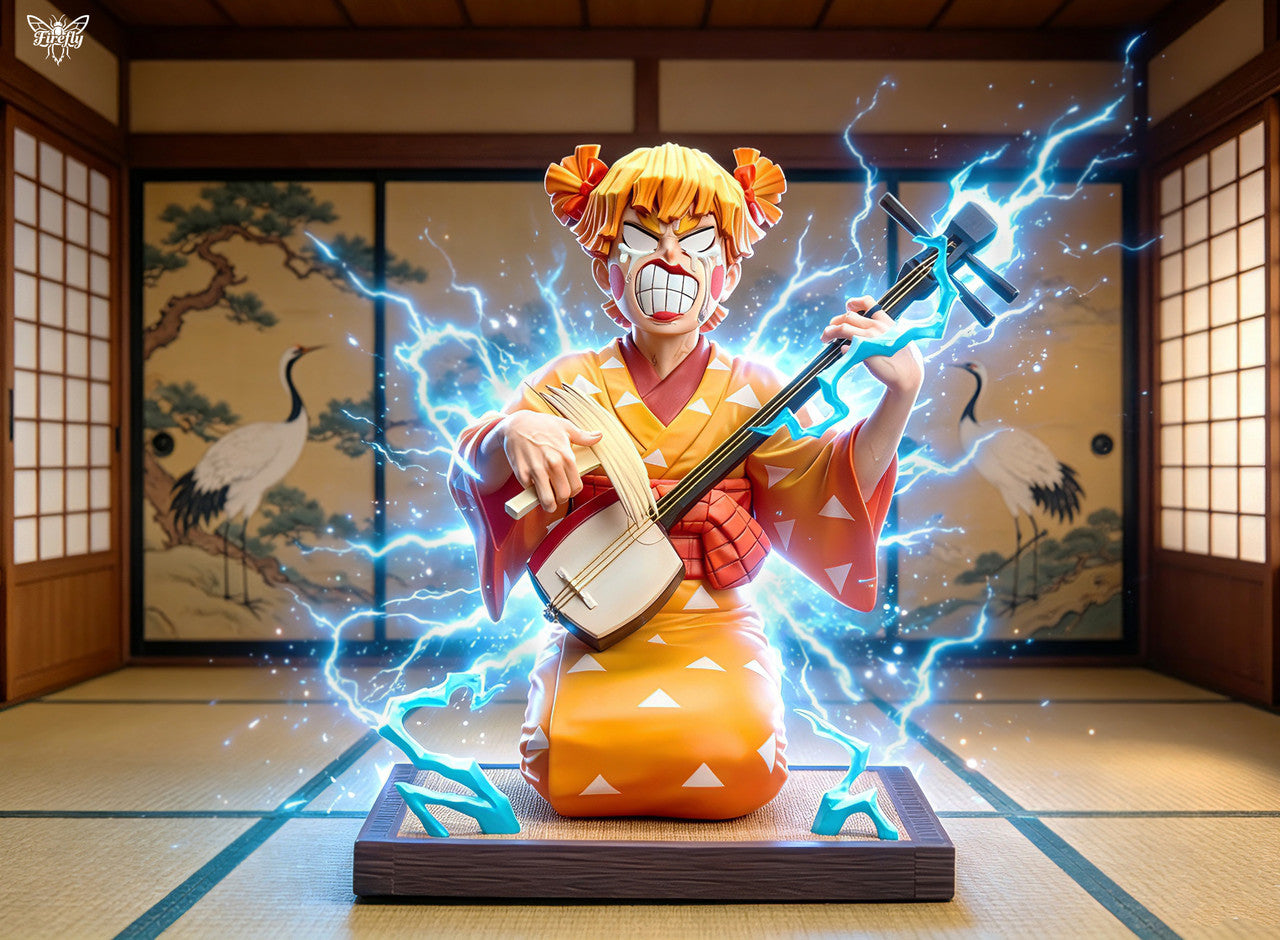 Demon Slayer: Kimetsu no Yaiba - Agatsuma Zenitsu | 1:6 Resin Statue | by Firefly Studio