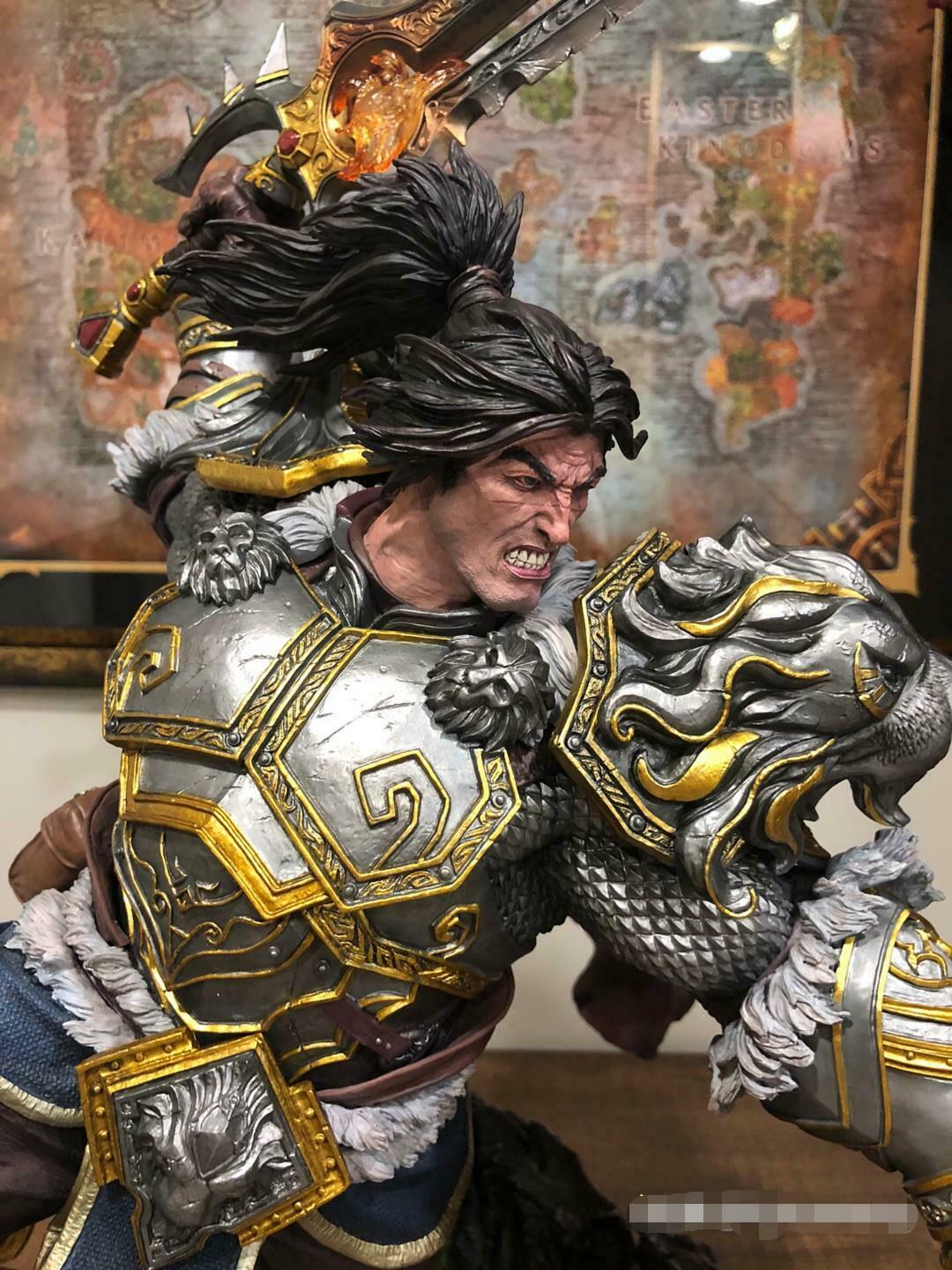 World of Warcraft - Varian Wrynn | 1:4 Resin Statue | von Faceted Pebble