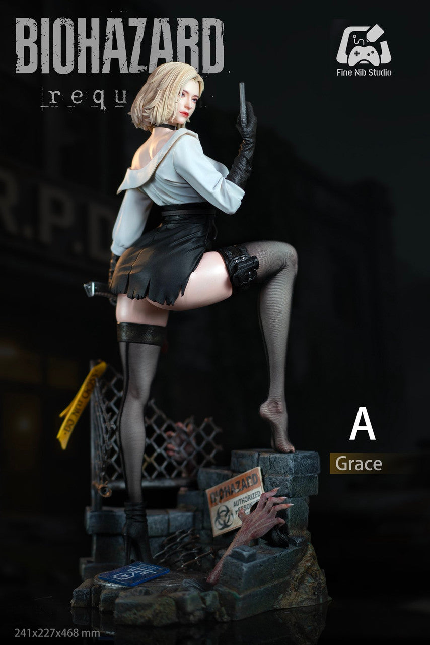 Resident Evil Requiem - Grace & Sherry | 1:4 Resin Statue | by Fine Nib Studio
