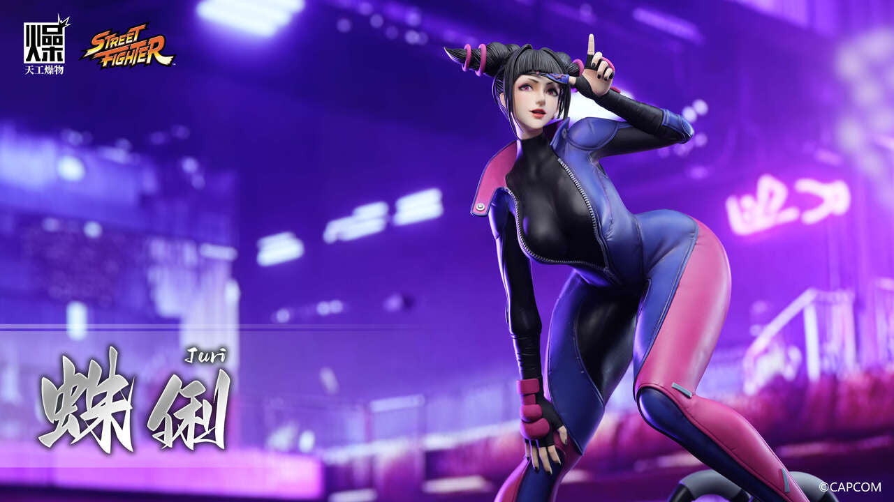 Street Fighter - Juri Licensed | 1:4 Resin Statue | by TGZW Studio