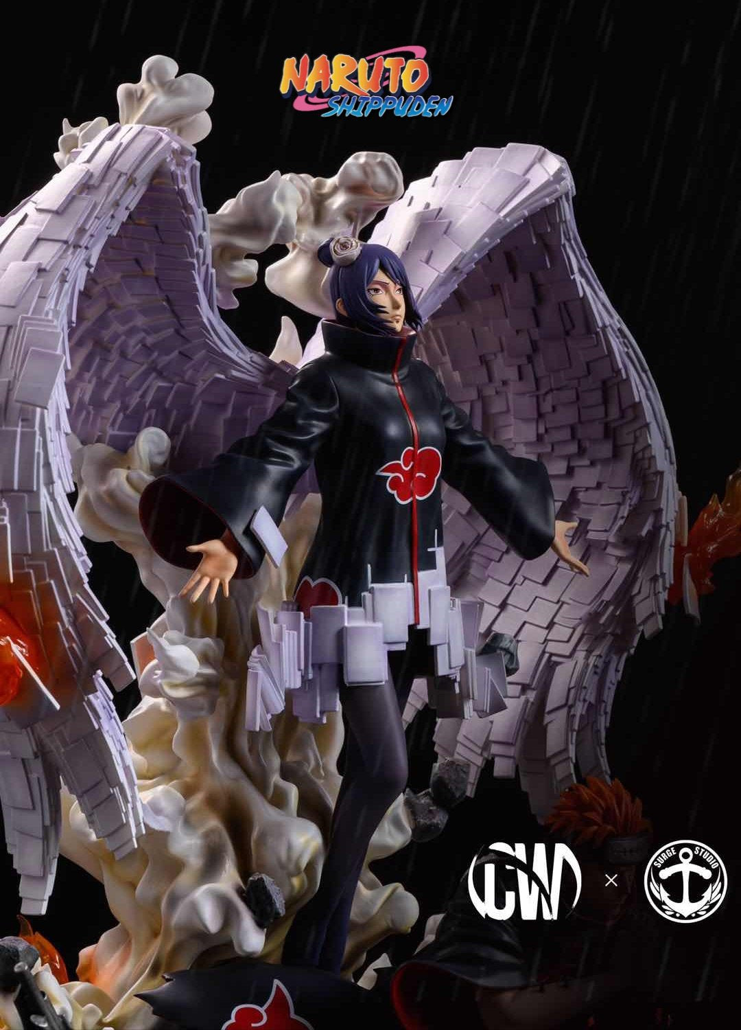 Naruto - Konan & Pain | 1:7 Resin Statue | von CW & Surge Studio