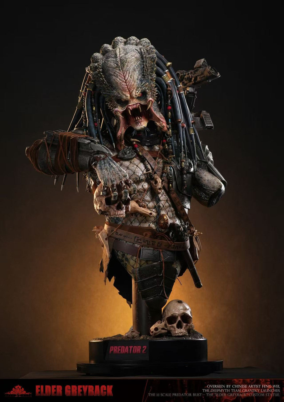 Predator - Elder Greyback Bust | Resin Statue | by Deepmyth Studio