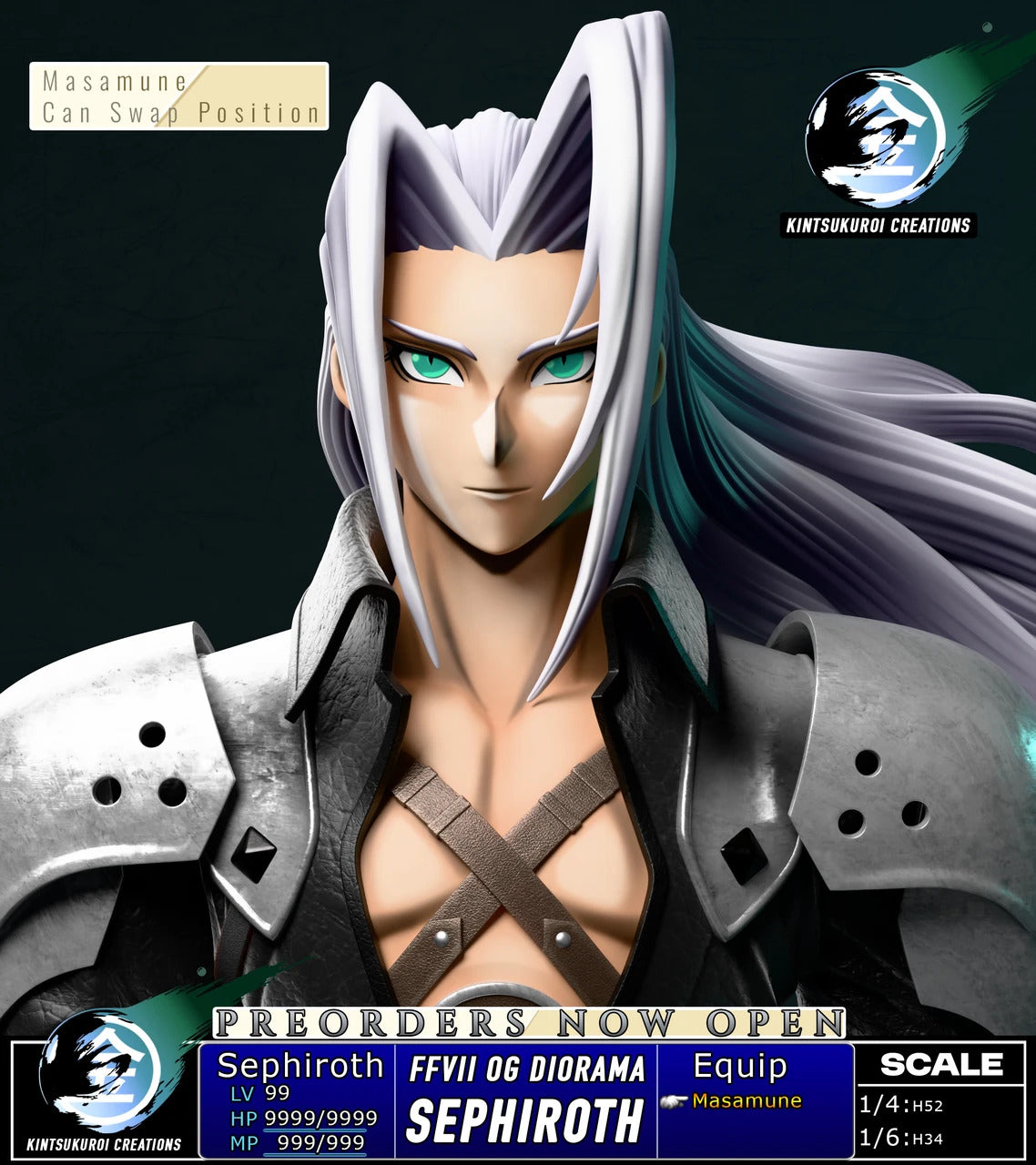 Final Fantasy - FFVII Sephiroth OG