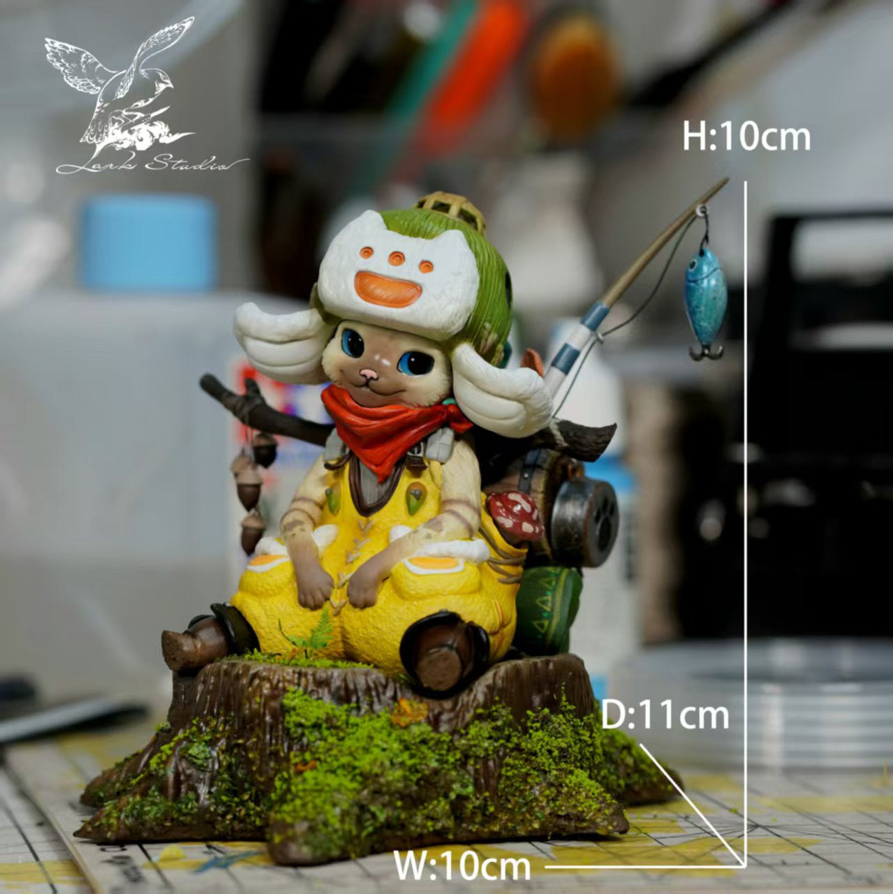 Monster Hunter - Felyne | Resin Statue | by Lark Studio