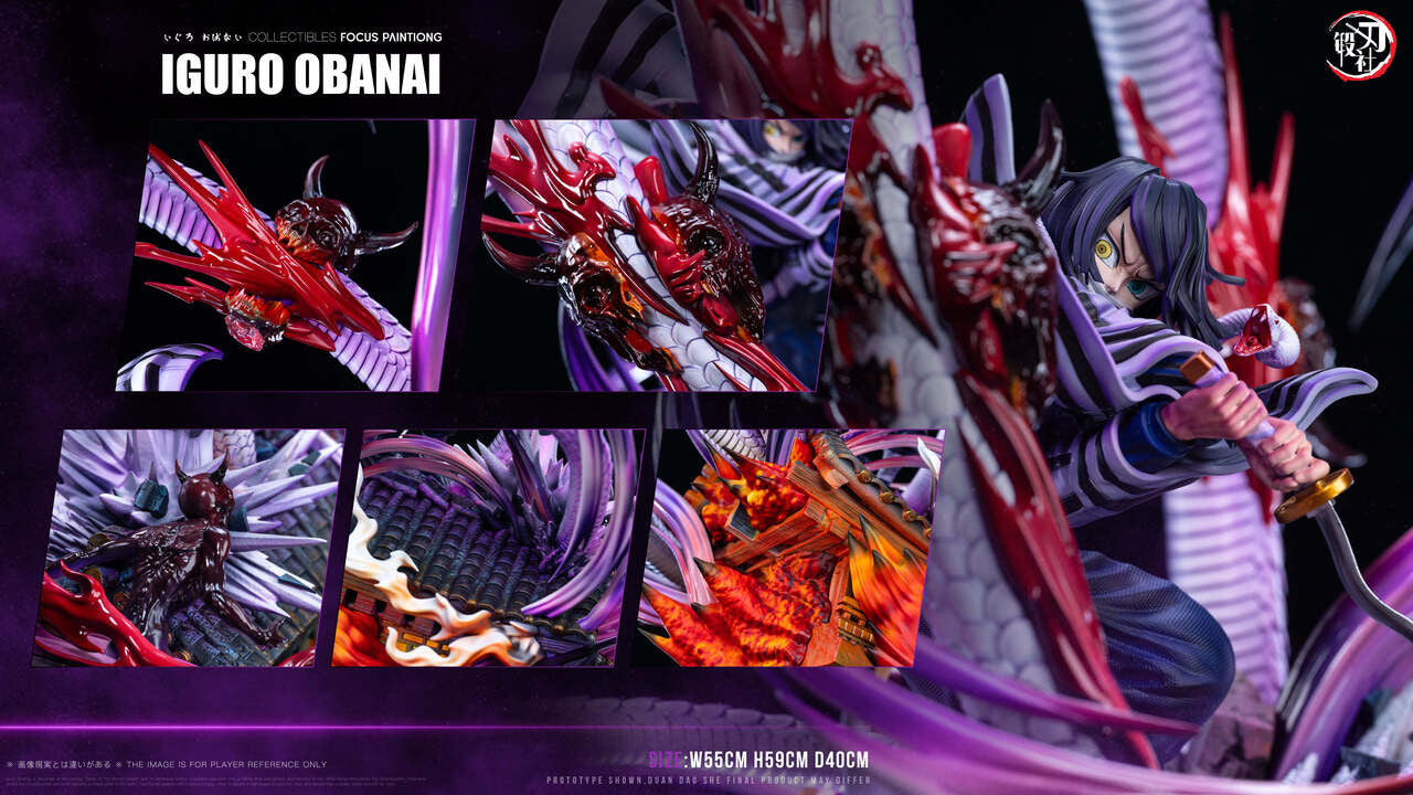 Demon Slayer - Iguro Obanai | 1:6 Resin Statue | by DDS Studio