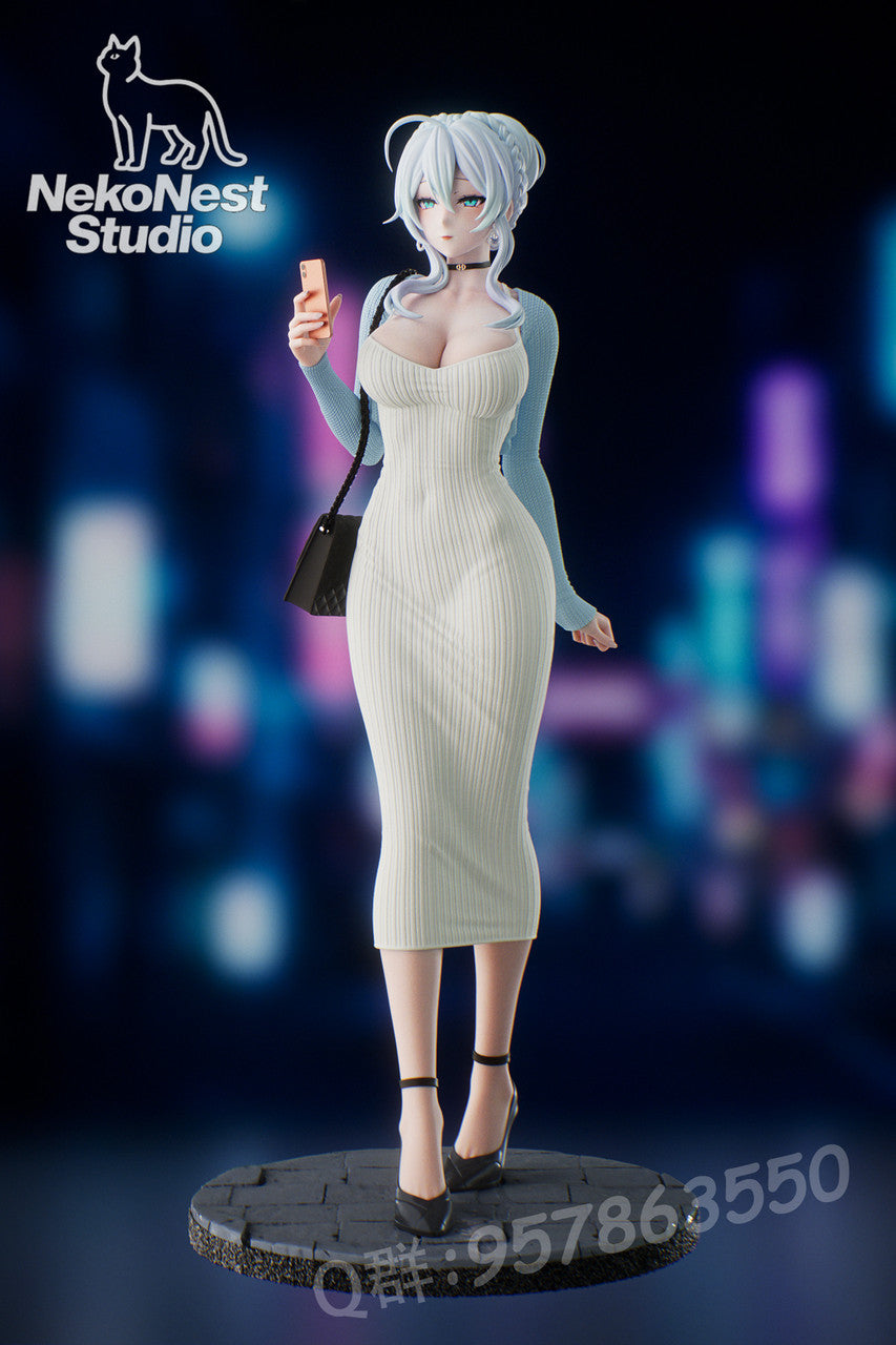 Snow Girl | 1:8 Resin Statue | by NekoNest Studio