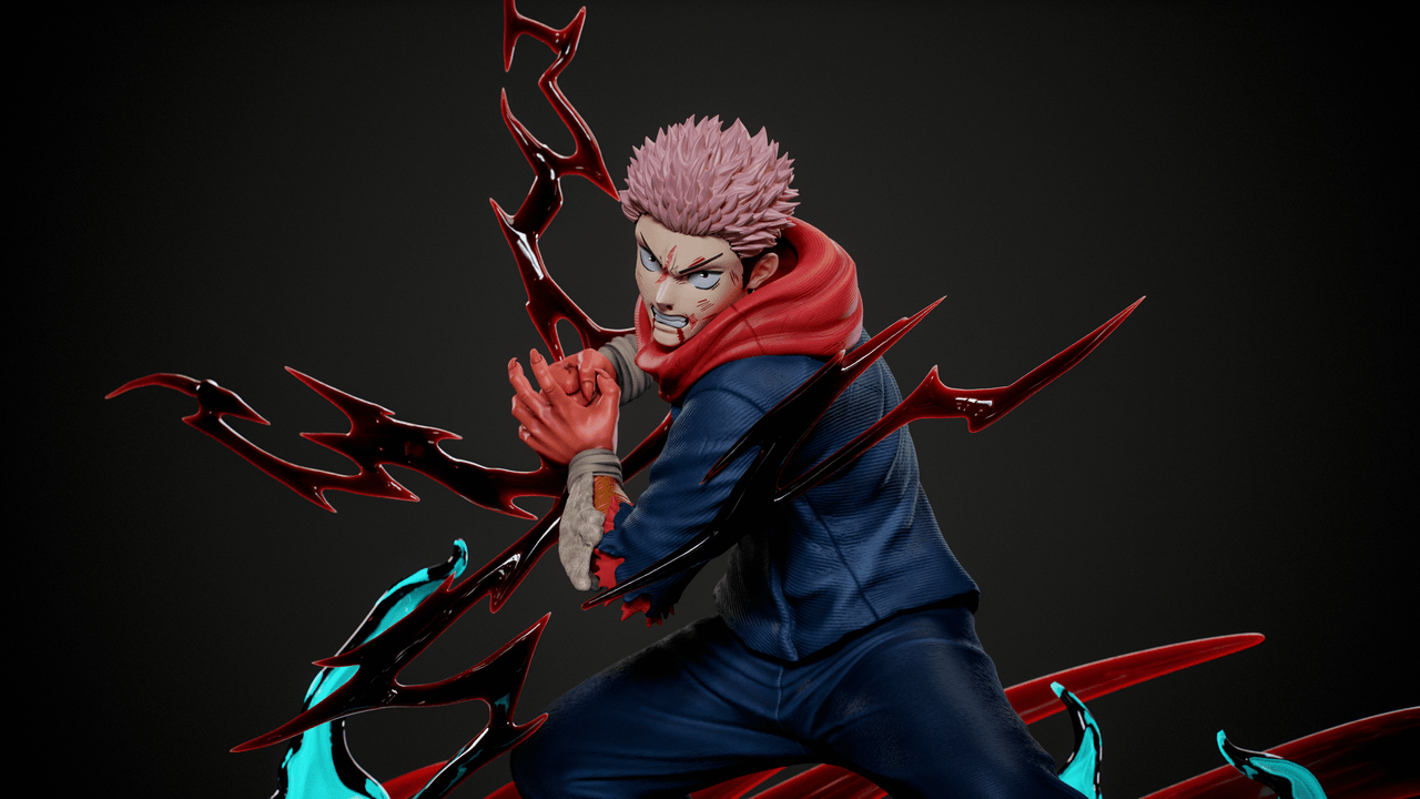 Jujutsu Kaisen - Itadori Yuji | 1:4 Resin Statue | von Player 1 Studio