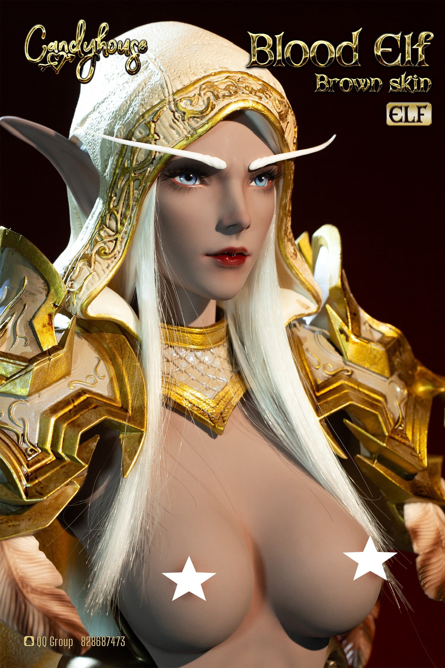 World of Warcraft - Sylvanas Windrunner | 1:3 Resin Bust | von Candyhouse Studio