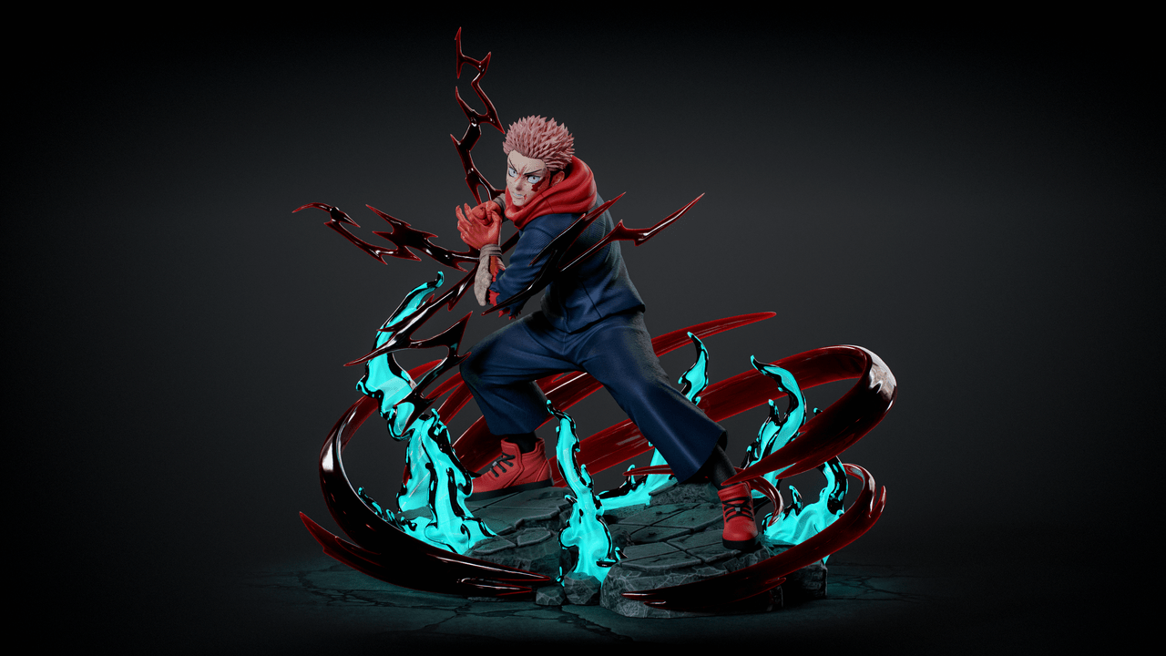 Jujutsu Kaisen - Itadori Yuji | 1:4 Resin Statue | von Player 1 Studio