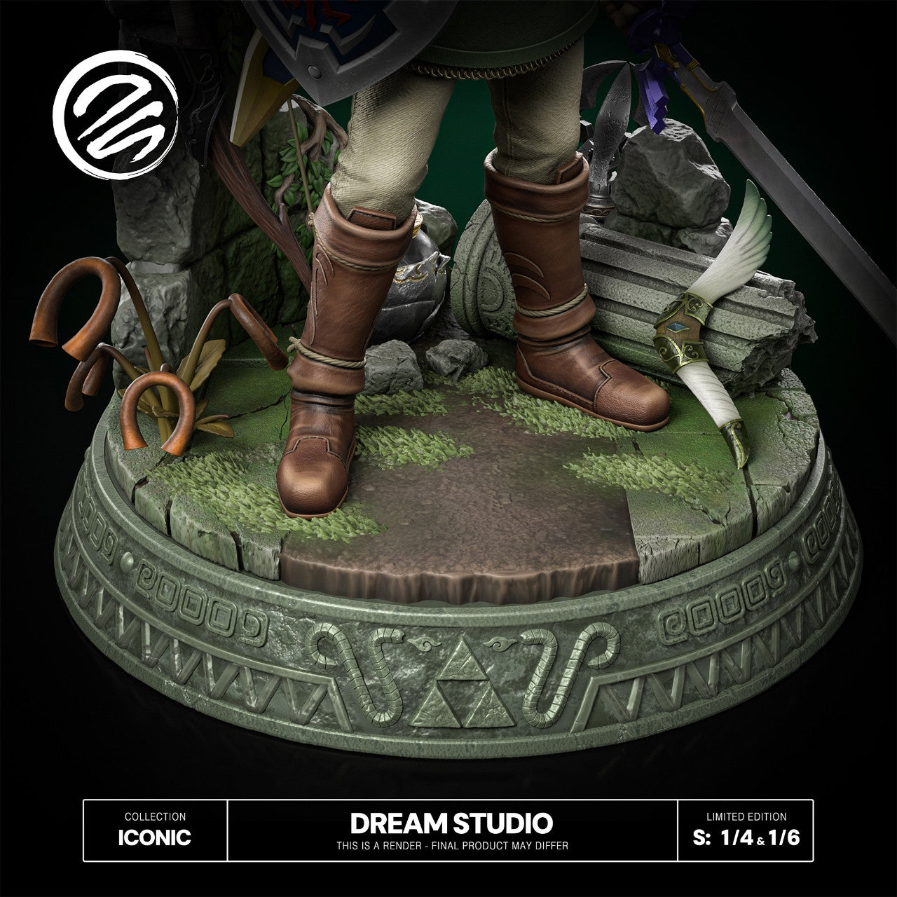ゼルダの伝説 Dream-STUDIO リンク フィギュア Legend of Zelda - Link | 1:4/1:6 Resin Statue | by Dream Studio
