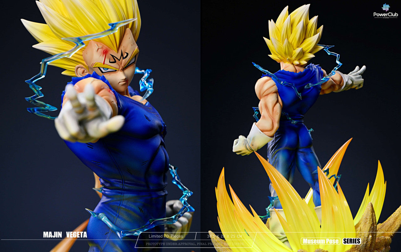 Dragon Ball - Ultra ego Vegeta & Majin Vegeta | 1:6 Resin Statue | by PowerClub Studio
