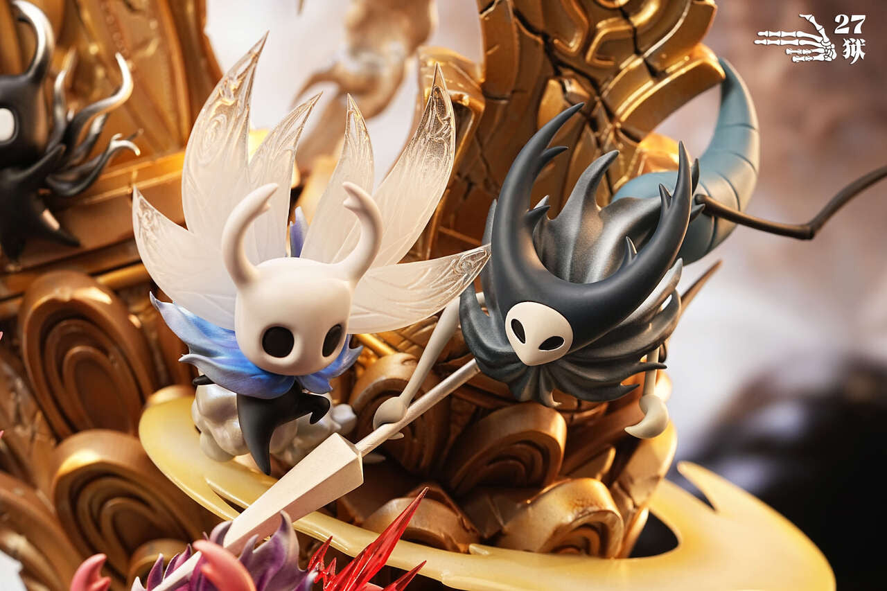 Hollow Knight - 5 anniversary Sisters of battle Diorama | Resin Statue | by 27abyss Studio