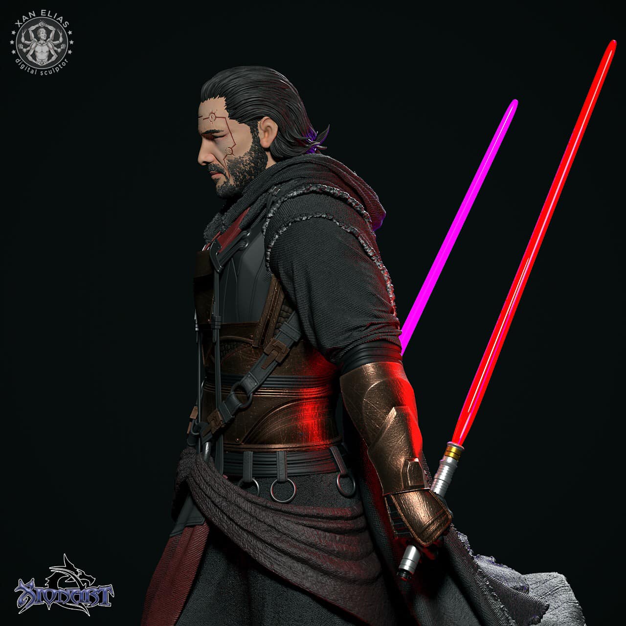 Star Wars - Revan 3.0 | 1:4 Resin Statue | von Xionart