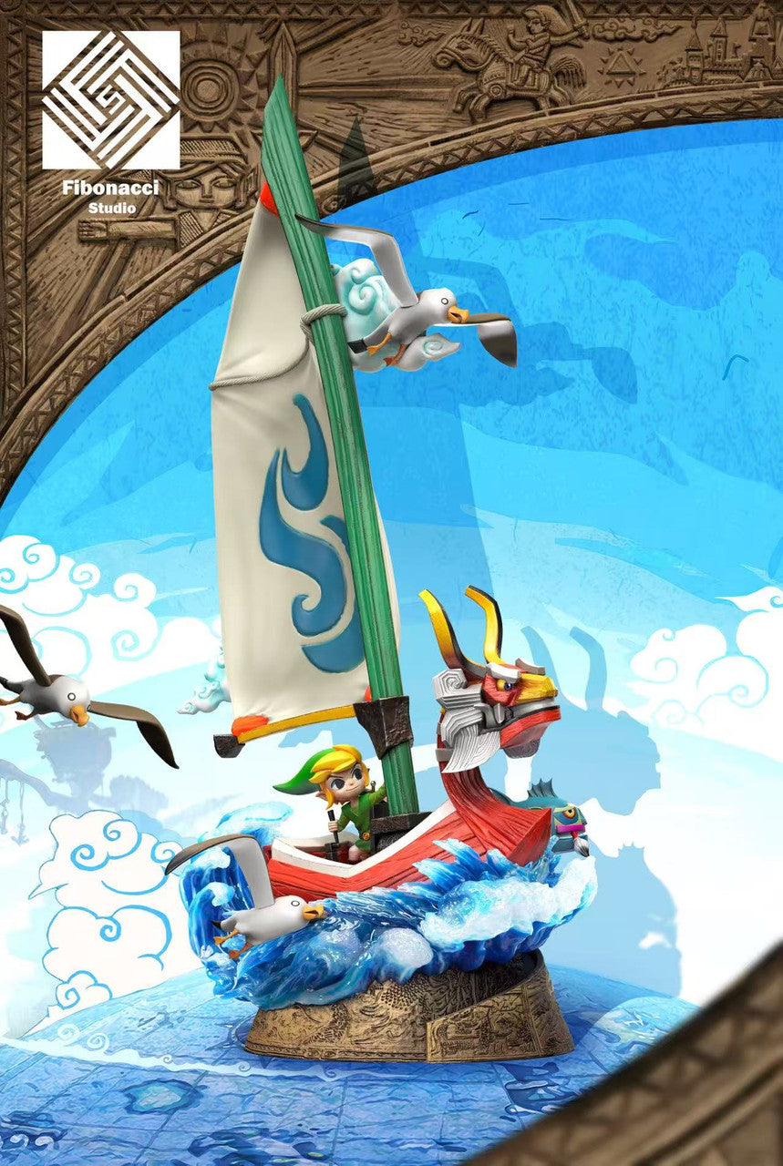 The Legend of Zelda - King of Red Lions & Link | 1:6 Resin Statue | by Fibonacci Studio